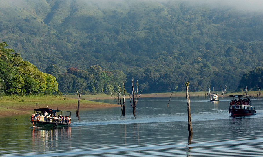 Boat Ride On Lake Periyar